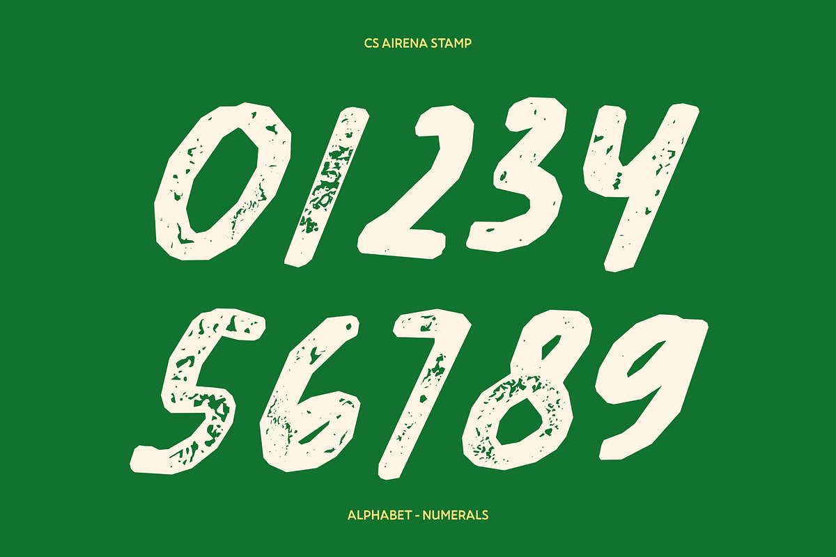 CS Airena Stamp, a Script Font by Craft Supply Co. (Photo 5 of 8)