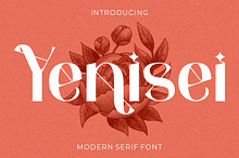 Yenisei - Modern Serif Font