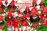 African American Christmas Gnomes, an Object Graphic by TanuschArts (Thumbnail 2 of 6)