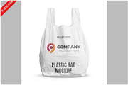 Plastic Bag Mockup, an Advertising Mockup by Bruno's Shop (Thumbnail 1 of 3)
