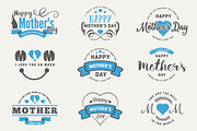 Mother’s Day Badges and Labels, an Object Graphic by Raftel (Thumbnail 2 of 2)