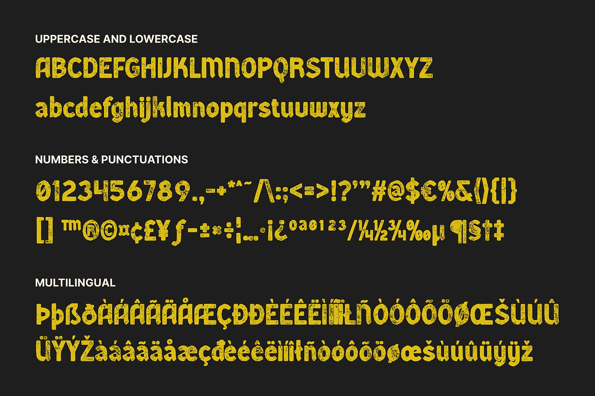 CS Archie Stamp, a Blackletter Font by Craft Supply Co. (Photo 8 of 8)