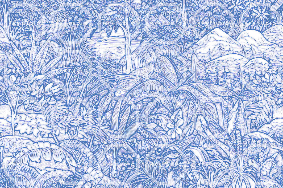 SUBLIME SCENERY. Seamless Bundle, a Texture Illustration by RefinedFantasyStudio (Photo 2 of 9)