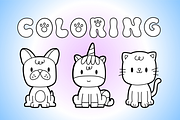 Cat and Dog Retro Groovy Font, a Handwritten Font by Babymimiart (Thumbnail 7 of 10)