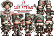 Christmas Nutcracker Soldier Clipart, an Illustration by cherrydesign (Thumbnail 1 of 4)