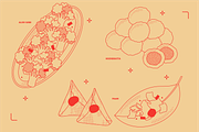Indian Food Vector Illustrations, a Food Illustration by TheFoodAtlas (Thumbnail 6 of 15)