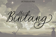 The Bintang, a Script Font by StudioRz (Thumbnail 1 of 7)