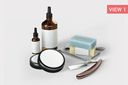 Barber Shop Vintage Mockup, a Product Mockup by visufactum (Thumbnail 2 of 8)