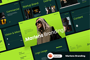 Marlens-Starup Branding Presentation, a Presentation Template by ONESADYA (Thumbnail 1 of 5)