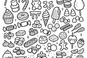 Hand drawn candy collection. Doodle, an Object Illustration by Voodz_shop (Thumbnail 2 of 3)