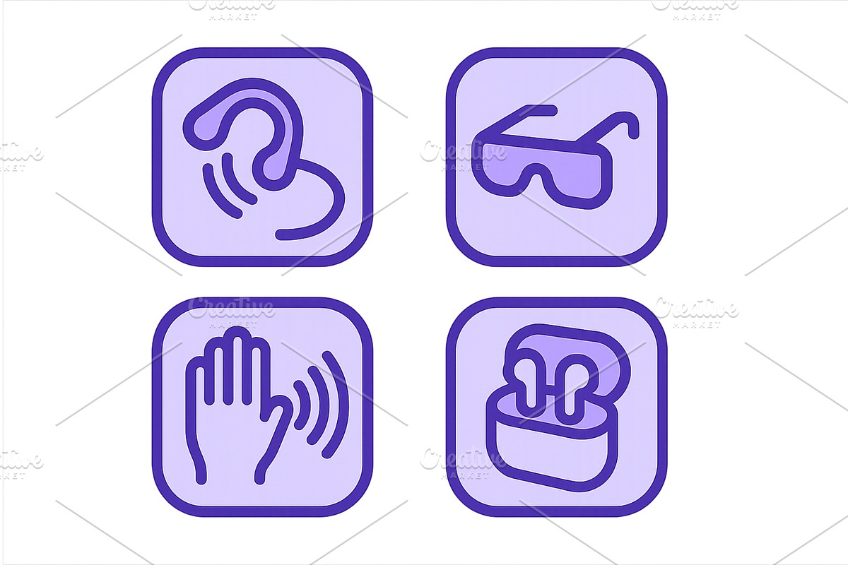 Symbols representing audio and, an Object Illustration by ZinetroN
