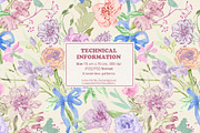 Mauve bouquet, a Pattern Graphic by emeraldthue (Thumbnail 5 of 6)