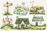 Cute St. Patrick's Day Clipart, an Illustration by NadiaTheronArt (Thumbnail 3 of 5)