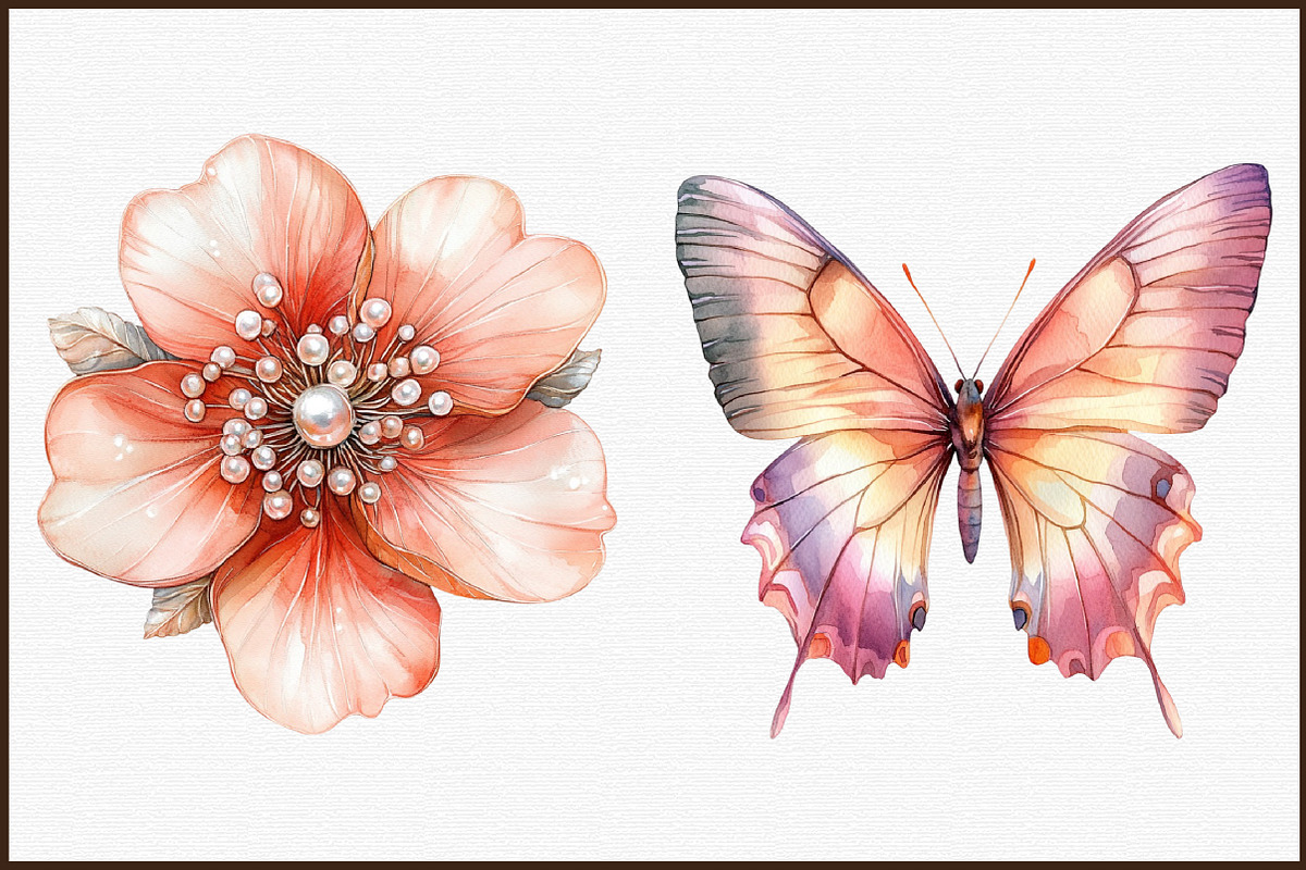 Watercolor Peach Spring Blush, an Illustration by Sublimation Artist (Photo 3 of 6)