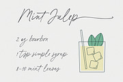 Basil Lime Margarita Script Font, a Handwritten Font by PeachCreme (Thumbnail 11 of 16)