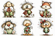 Whimsical Easter Clipart, an Illustration by Libby Wishes (Thumbnail 7 of 7)