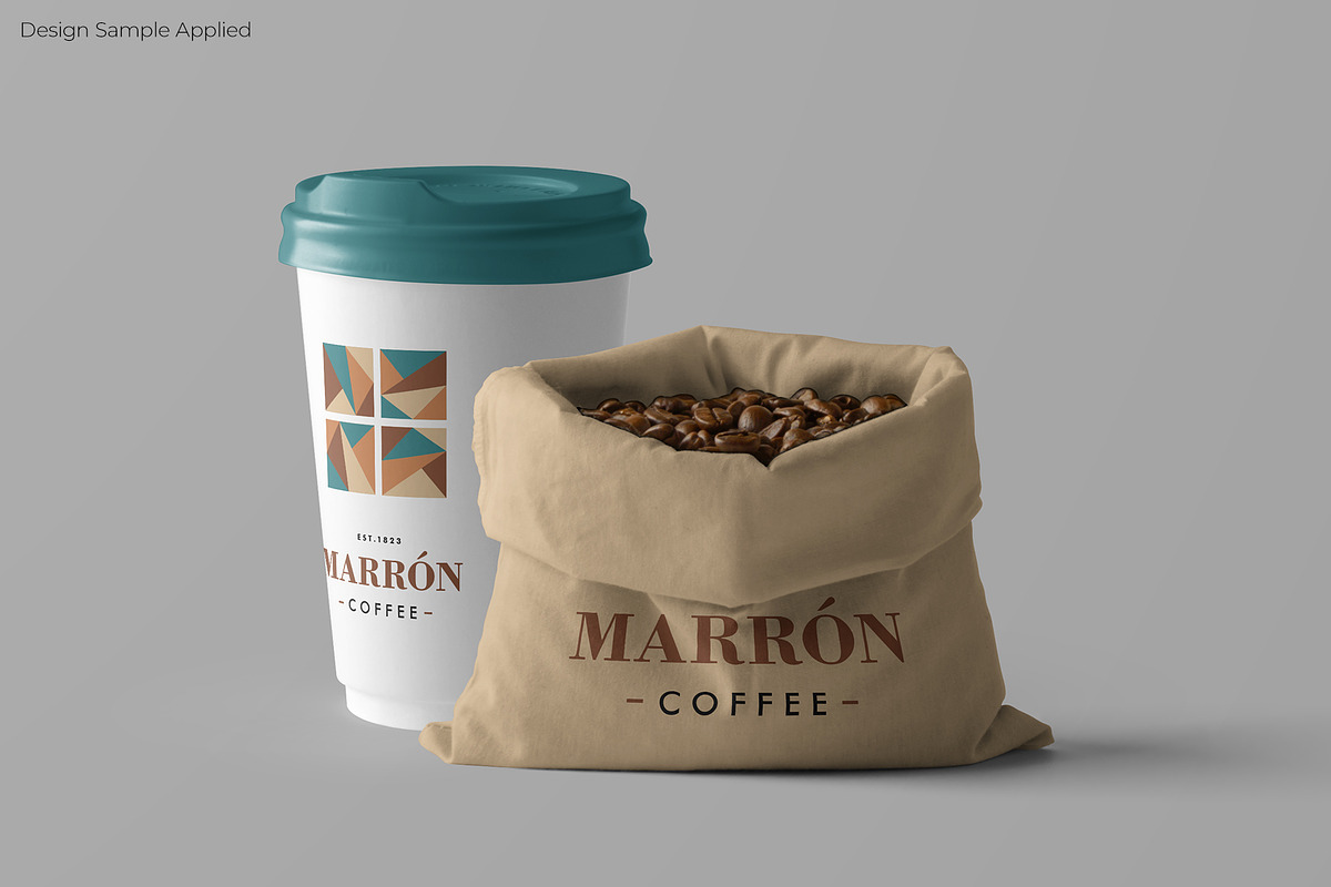 Coffee Branding Stationery Mockup, a Packaging Mockup by AY Mock-Ups (Photo 8 of 12)