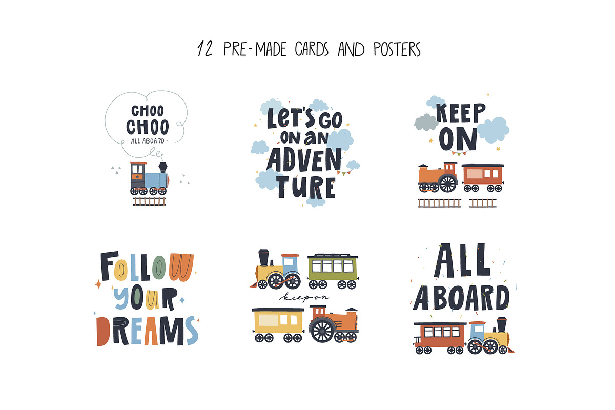 Train Adventures, an Illustration by Funny Bug (Photo 4 of 13)