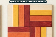 Geometric Barn Quilt Block Patterns, a Pattern Graphic by AtacanDigital (Thumbnail 11 of 19)