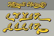 Relaxa, a Script Font by ahweproject (Thumbnail 6 of 13)