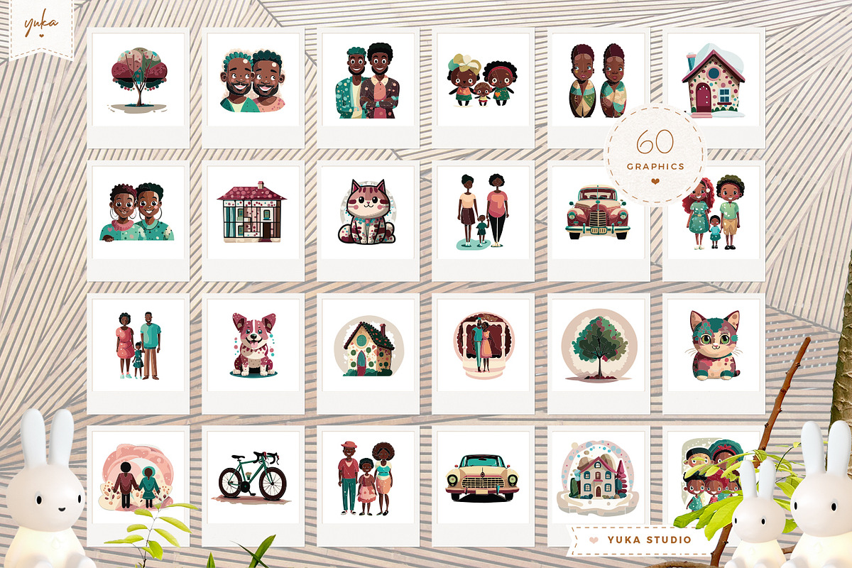 Family, an Illustration by Yuka Baby (Photo 3 of 5)