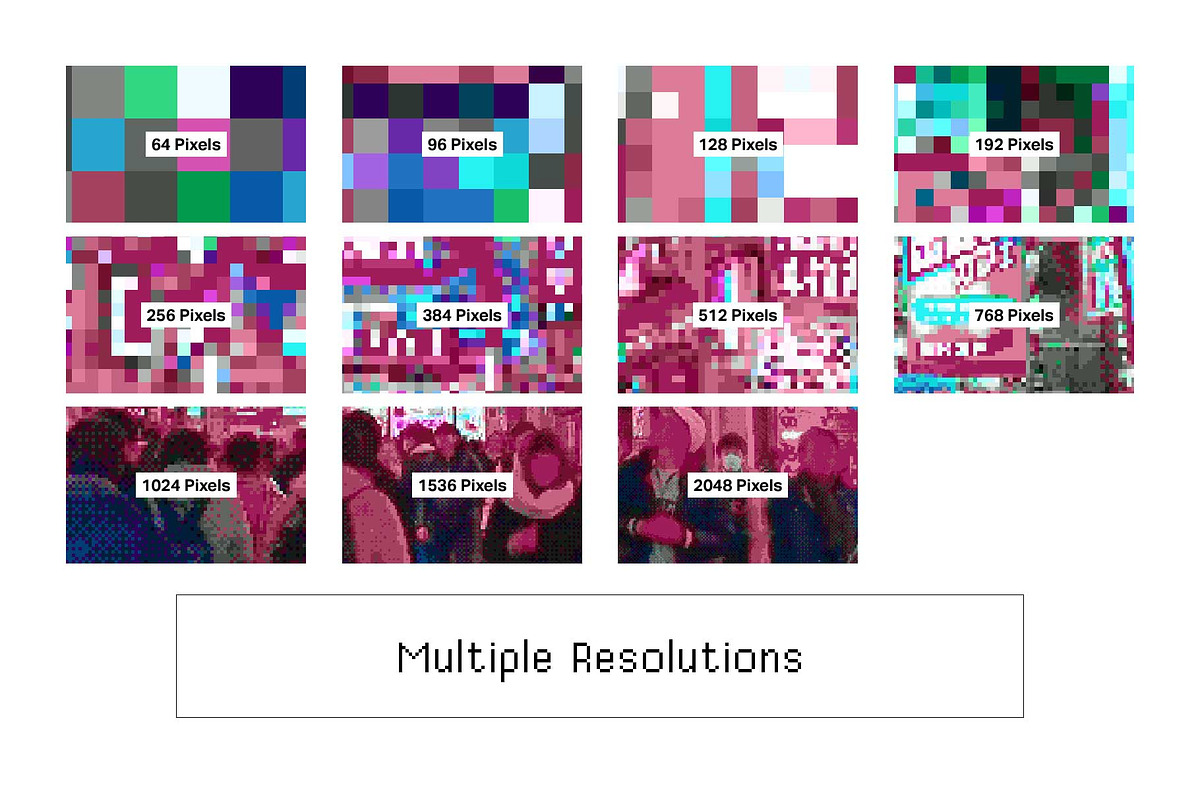 21 Pixel Art Photoshop Actions, an Action Add-On by SparkleStock (Photo 3 of 9)