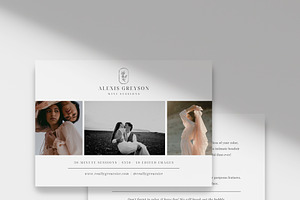 Mini Session Template & Flyer Design, a Flyer Template by roselindoco