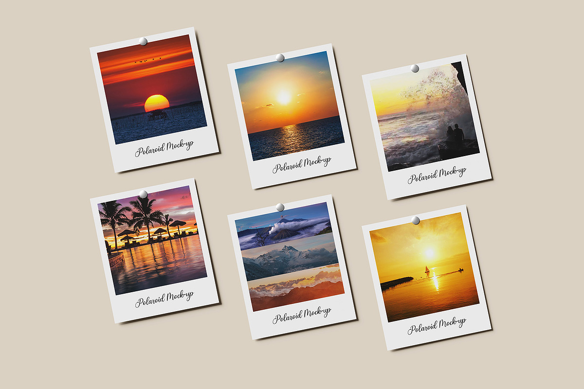 Polaroid Photo Mockup, a Print Template by Difa Design (Photo 8 of 9)