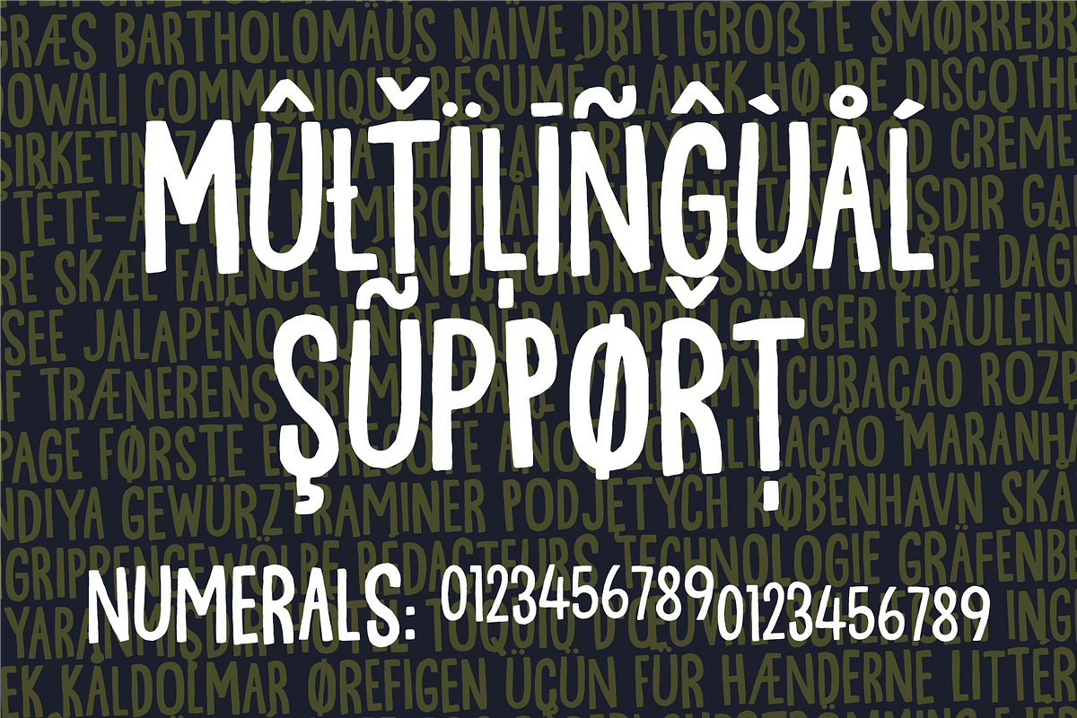 Guideline font, a Sans Serif Font by pizzadudedotdk (Photo 3 of 4)