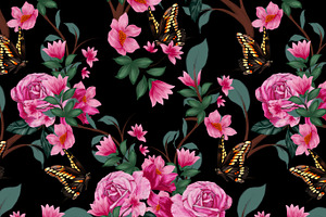 6 JPG /Flower Pattern