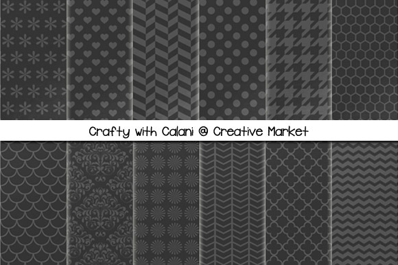 Chalkboard Digital Paper preview 2