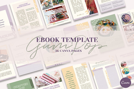 GumPop (Ebook/Workbook Template), a Magazine Template by Fire And Fellow Design
