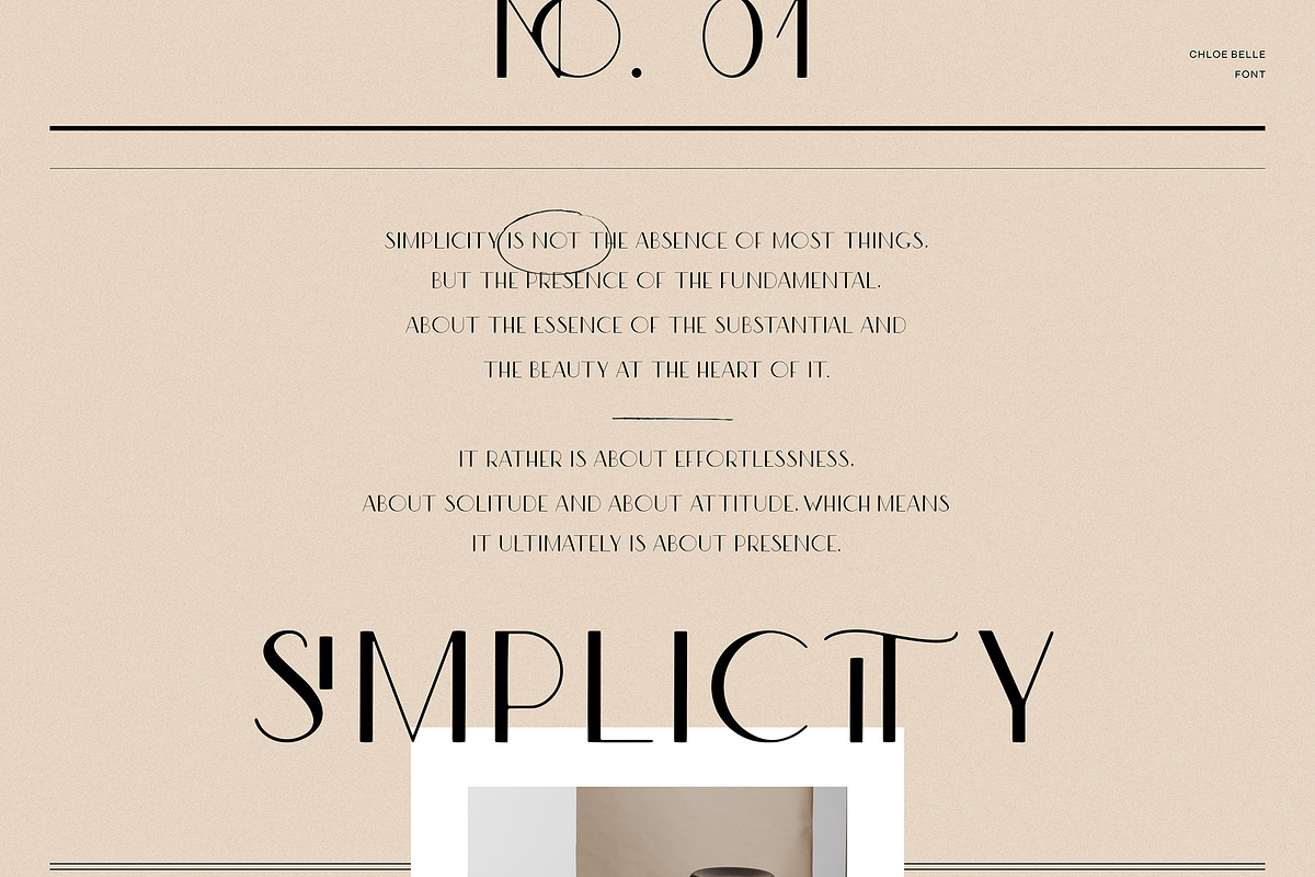 Modern Ligature Sans Serif Font preview 3