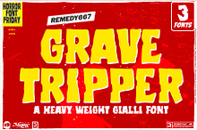 Grave Tripper - Horror Font Pack