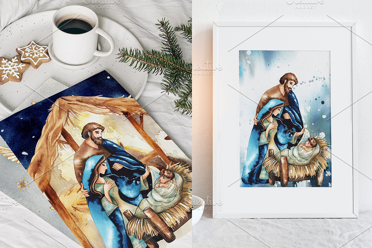 Nativity Night, an Illustration by LiliaUdod (Photo 7 of 8)