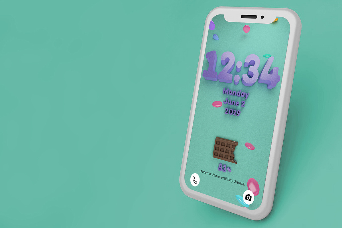 iPhone X Mockup, an iPhone Mockup by The Reb. Shop (Photo 2 of 2)