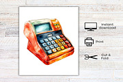 Watercolor Black Friday Clipart, an Illustration by Canvas Craft (Thumbnail 7 of 7)