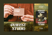 Brown Bridge | Art Deco Display Font, a Sans Serif Font by Ekahermawan (Thumbnail 11 of 15)