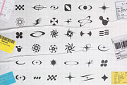 Y2K Aesthetic Shapes Vector AI , SVG, an Object Graphic by ASDF Graphics (Thumbnail 3 of 5)