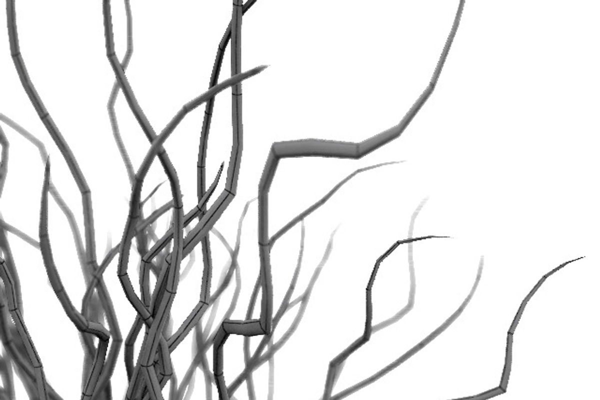 Tree Branch Decor, a Plants & Tree 3D Model by Tedi Permana (Photo 5 of 5)