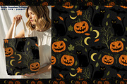 Cute Halloween Seamless Vector, a Pattern Graphic by one-touch (Thumbnail 9 of 10)