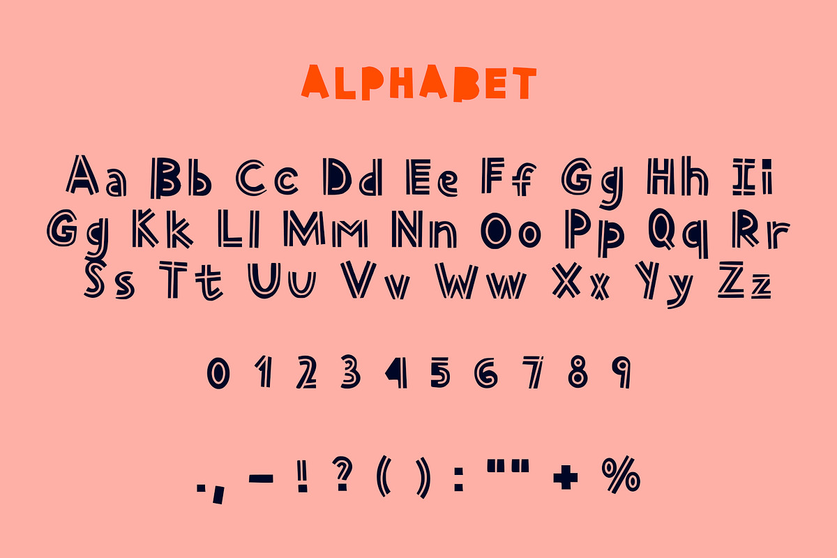 BabyBold Font for KID'S, a Font by Nonceni (Photo 8 of 17)