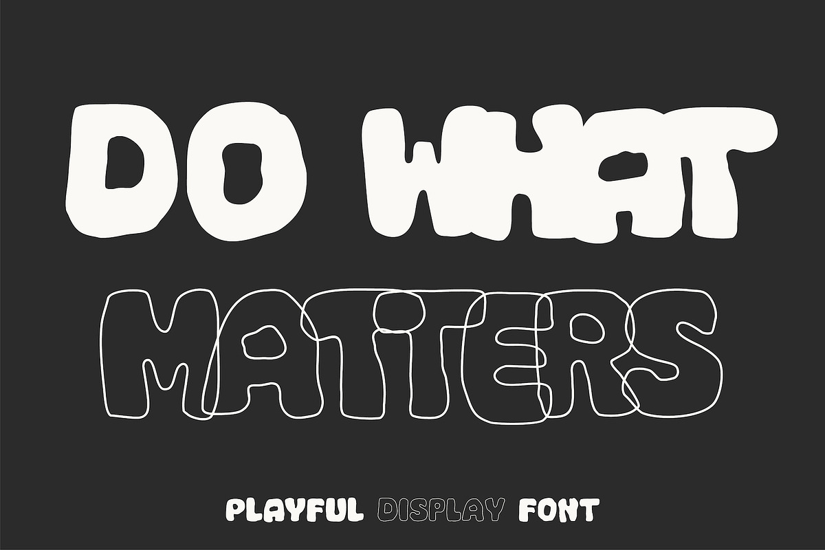 Maskey – Playful Display Font, a Handwritten Font by Panatype™ Studio (Photo 2 of 10)