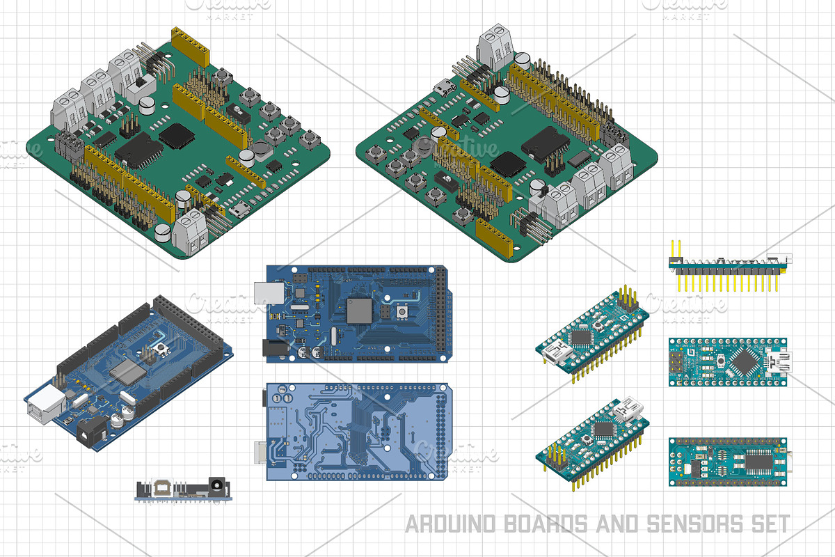 Arduino Set, an Education Illustration by Blacklight (Photo 5 of 5)