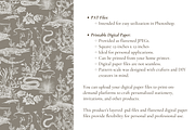 Swamp Toile de Jouy Pattern, a Pattern Graphic by Hughes Studio (Thumbnail 7 of 7)