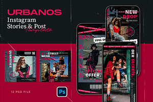 hype Instagram Template - Urbanos