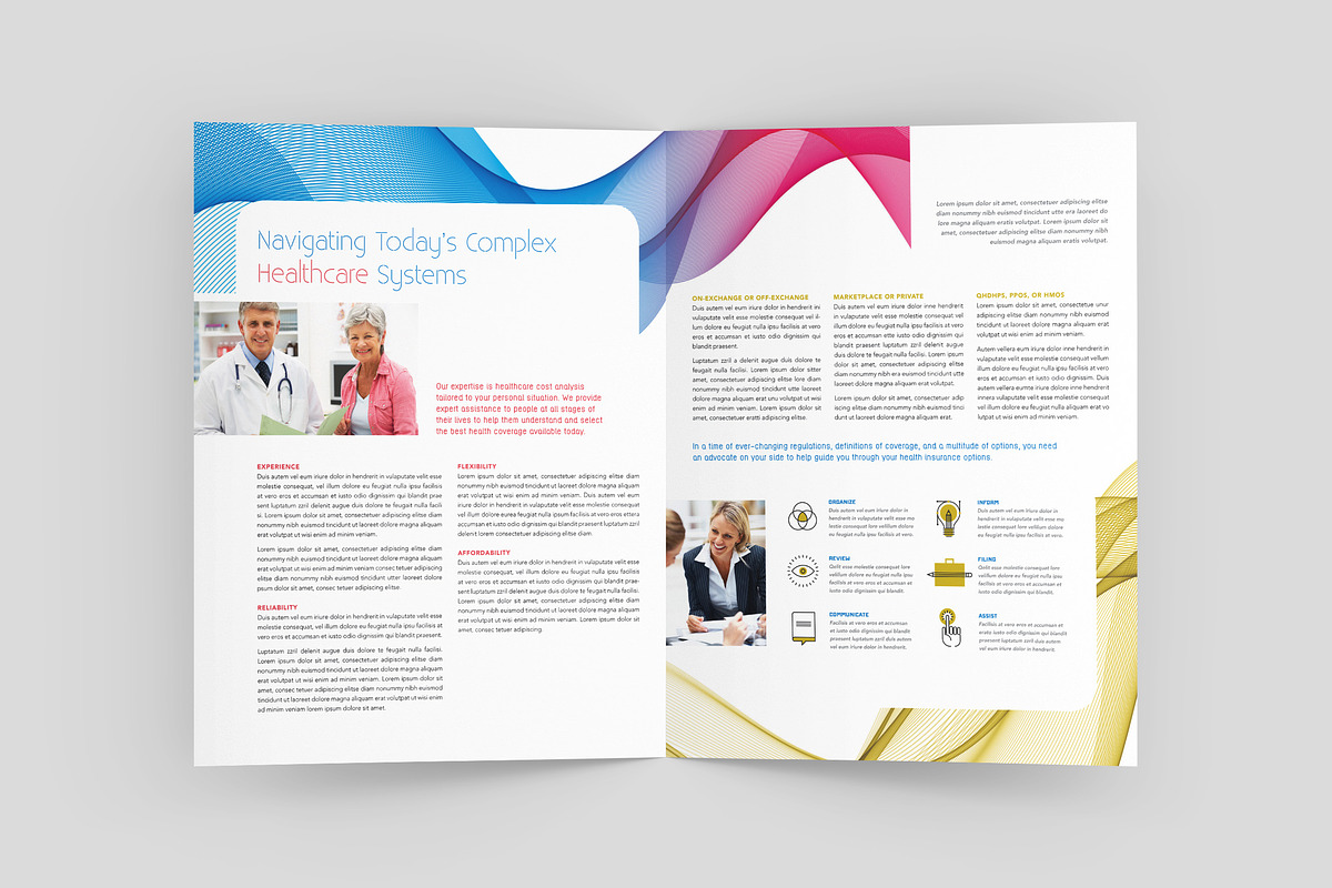 Healthcare Insurance Brochure, a Brochure Template by StockLayouts (Photo 2 of 4)