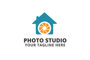 Photo Studio Logo Template