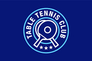 Table tennis emblem logo, a Branding & Logo Template by swarnstudio (Thumbnail 1 of 3)