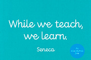 KID CURSIVE | school & teacher font, a Script Font by Little Type Factory (Thumbnail 8 of 13)